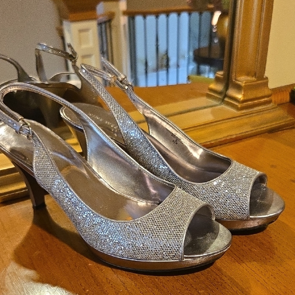 Nine West Evening Sling Backs